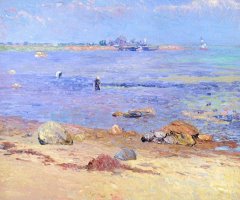 Treading Clams at Wickford by William James Glackens