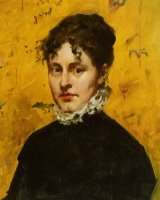 Portrait of The Artists Sister in Law by William Merritt Chase