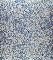 Marigold wallpaper design by William Morris