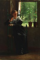 At The Window by Winslow Homer