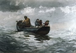 Crab Fishing by Winslow Homer