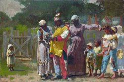 Dressing for The Carnival by Winslow Homer