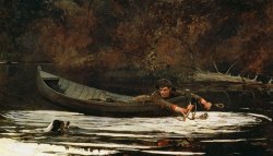 Hound and Hunter by Winslow Homer