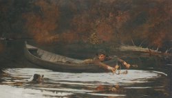 Hound And Hunter by Winslow Homer