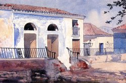 House in Santiago by Winslow Homer