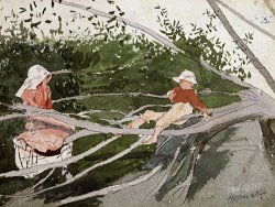 Out on a Limb by Winslow Homer