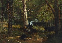 Skirmish in The Wilderness by Winslow Homer