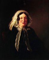 Mrs Nathaniel Levy by Abraham Solomon