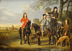 Starting for The Hunt by Aelbert Cuyp
