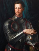 Cosimo I De' Medici in Armour by Agnolo Bronzino