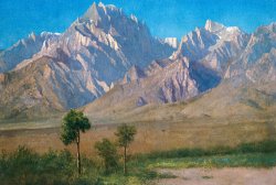 Camp Independence Colorado by Albert Bierstadt