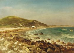Coastal Scene by Albert Bierstadt