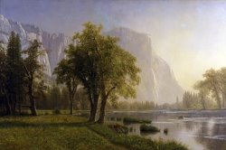 El Capitan, Yosemite Valley, California by Albert Bierstadt