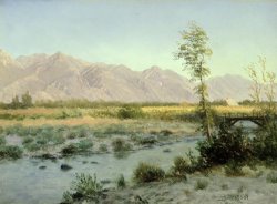 Prairie Landscape by Albert Bierstadt