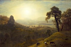 San Rafael, California by Albert Bierstadt