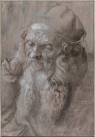Head Of An Old Man by Albrecht Durer