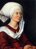 Portrait of Barbara Dürer by Albrecht Durer