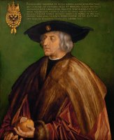 Portrait Of Maximilian I by Albrecht Durer