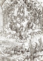 Saint John Before God And The Elders by Albrecht Durer