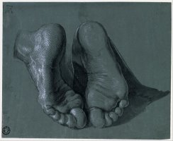 Study of Two Feet by Albrecht Durer