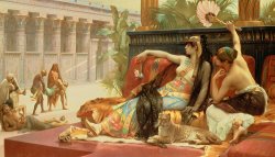 Cleopatra Testing Poisons On Those Condemned To Death by Alexandre Cabanel