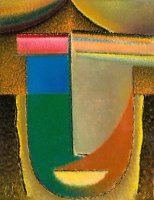 Abstract Head: Africa by Alexei Jawlensky