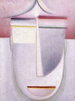 Abstract Head: Composition No 2 'winter' by Alexei Jawlensky