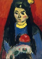 Red Blossom by Alexei Jawlensky