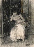 Mademoiselle De Clermont Tonnerre by Alfred Stevens