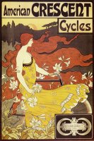 American Crescent Cycles by Alphonse Marie Mucha