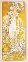 Lily by Alphonse Marie Mucha