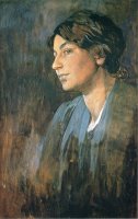 Portrait of Marushka Artist S Wife 1905 by Alphonse Marie Mucha