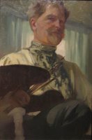 Self Portrait 1907 by Alphonse Marie Mucha