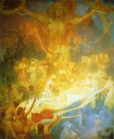 The Apotheosis of The Slavs 1925 by Alphonse Marie Mucha