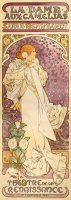 The Lady of The Camellias by Alphonse Marie Mucha