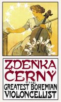 Zdenka Cerny The Greatest Bohemian Violoncellist by Alphonse Marie Mucha