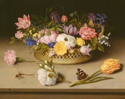 Flower Still Life by Ambrosius Bosschaert The Elder