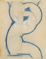Caryatid 3 by Amedeo Modigliani