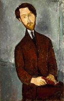 Leopold Zborowski by Amedeo Modigliani
