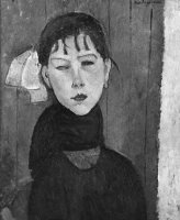 Marie, Young Woman of The People by Amedeo Modigliani