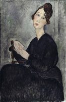 Portrait of Dedie (odette Hayden) by Amedeo Modigliani