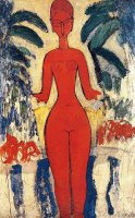 Standing Nude by Amedeo Modigliani