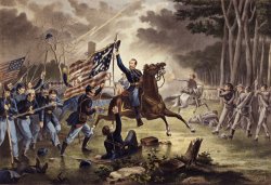 American Civil War General Philip Kearny by American School