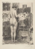 Model Before Picture by Anders Zorn