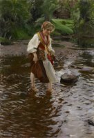 The Girl From Alvdalen by Anders Zorn