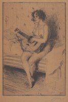 The Guitar Player by Anders Zorn
