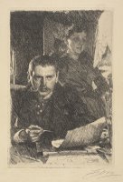 Zorn And His Wife by Anders Zorn