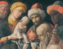 Adoration Of The Magi by Andrea Mantegna