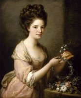 Portrait of Eleanor, Countess of Lauderdale by Angelica Kauffmann