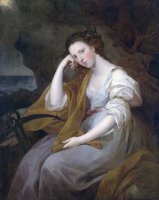 Portrait of Louisa Leveson Gower As Spes by Angelica Kauffmann